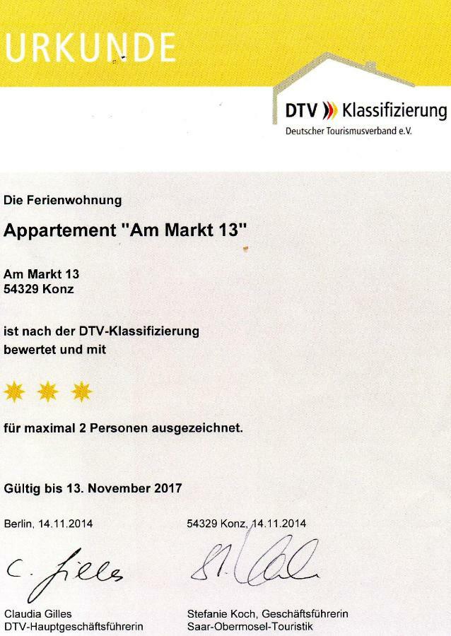 Apartment Am Markt 13 孔茨 外观 照片